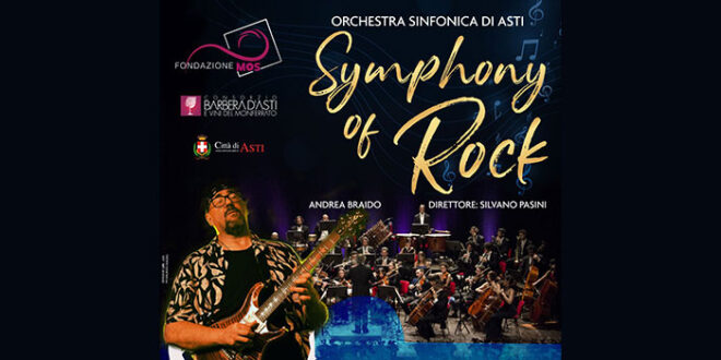“Symphony of Rock” il concerto al Teatro Alfieri di Asti