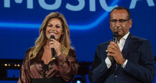 Vanessa Incontrada e Carlo Conti