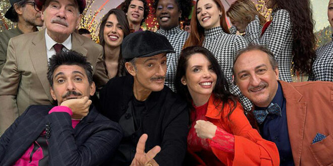 Fiorello e i vocali con Pier Silvio Berlusconi