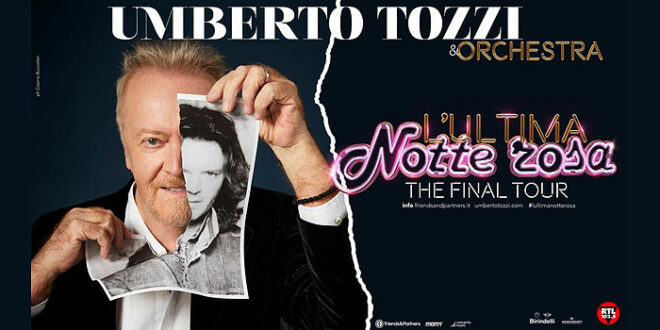Umberto Tozzi aggiunge 5 nuove date al tour