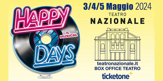 Torna a Milano Happy Days il Musical