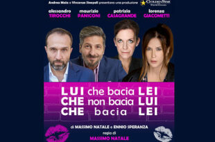 Teatro golden Lui che bacia lei che non bacia lui che bacia lei